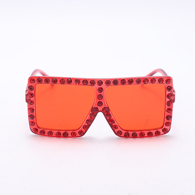 Wholesale Children Full Diamond Frame PC Sunglasses